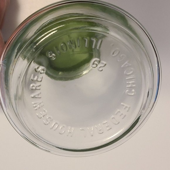 2 Vintage Federal Housewares Syrup Sugar Creamer Dispenser Green Spout Retro Mod - Picture 4 of 4